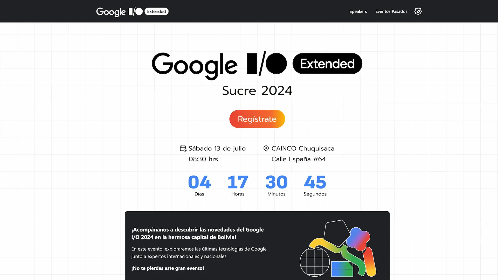 I/O Extended Sucre 2024
